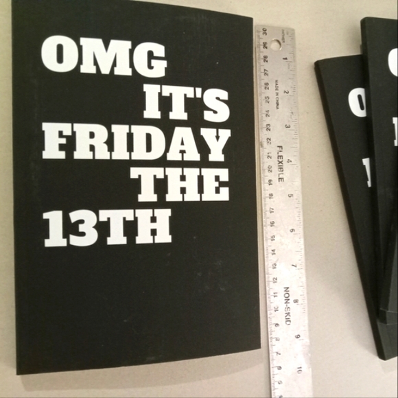 Fri The 13th Other - One Journal - OMG Fri The 13th